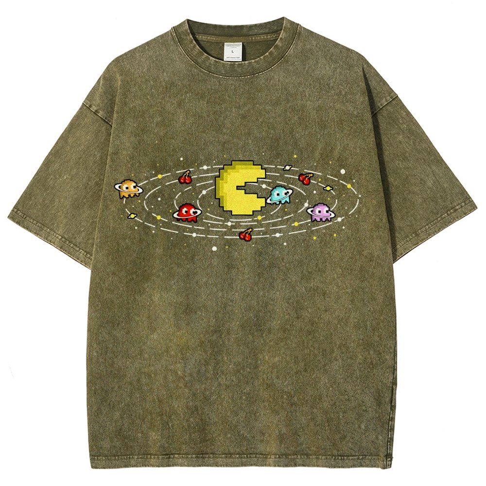 Ghost Orbit Vintage Distressed T-shirt