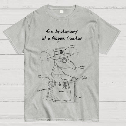 The Anatomy of a Plague Doctor Geek T-Shirt