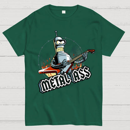 Robot Metal Rock Geek T-Shirt