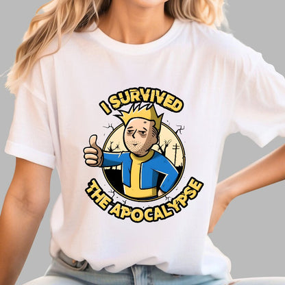 I Survived the Apocalypse Geek T-Shirt