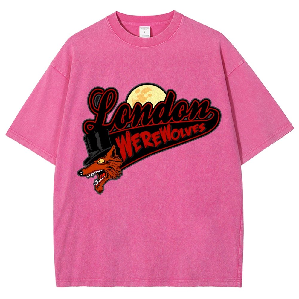 London Wolves Essential Vintage Distressed T-shirt