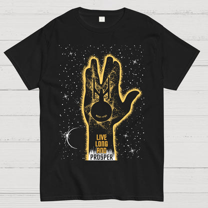Live Long And Prosper Geek T-Shirt