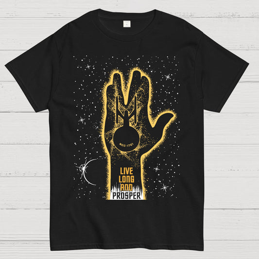 Live Long And Prosper Geek T-Shirt