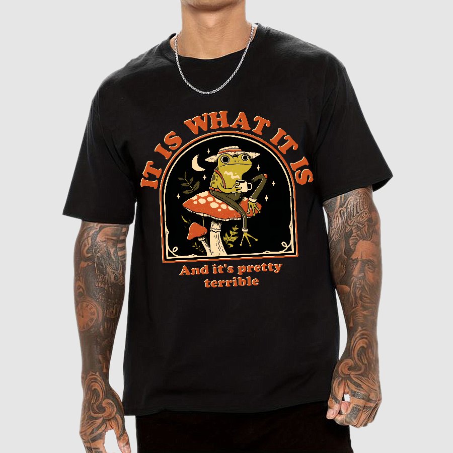 It Is What It Is And It's Pretty Terrible Geek T-Shirt