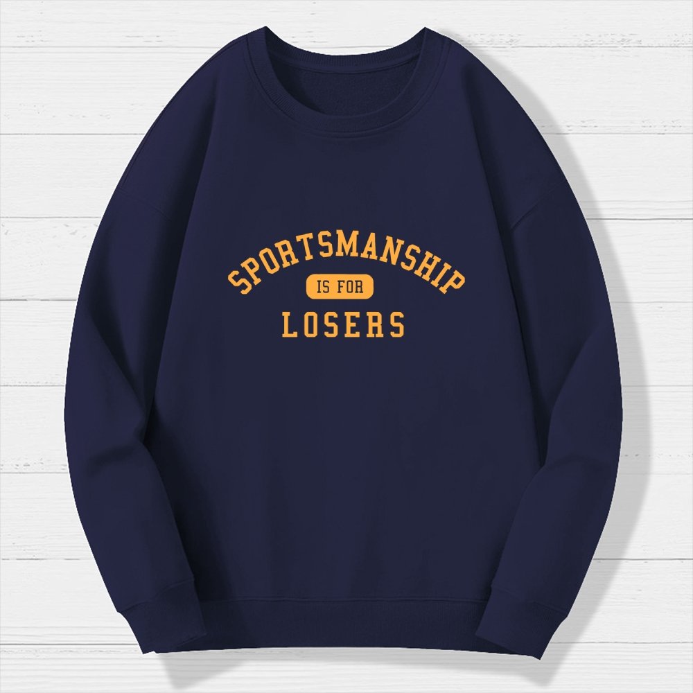 Sportsmanship Geek Cotton Sweatshirt