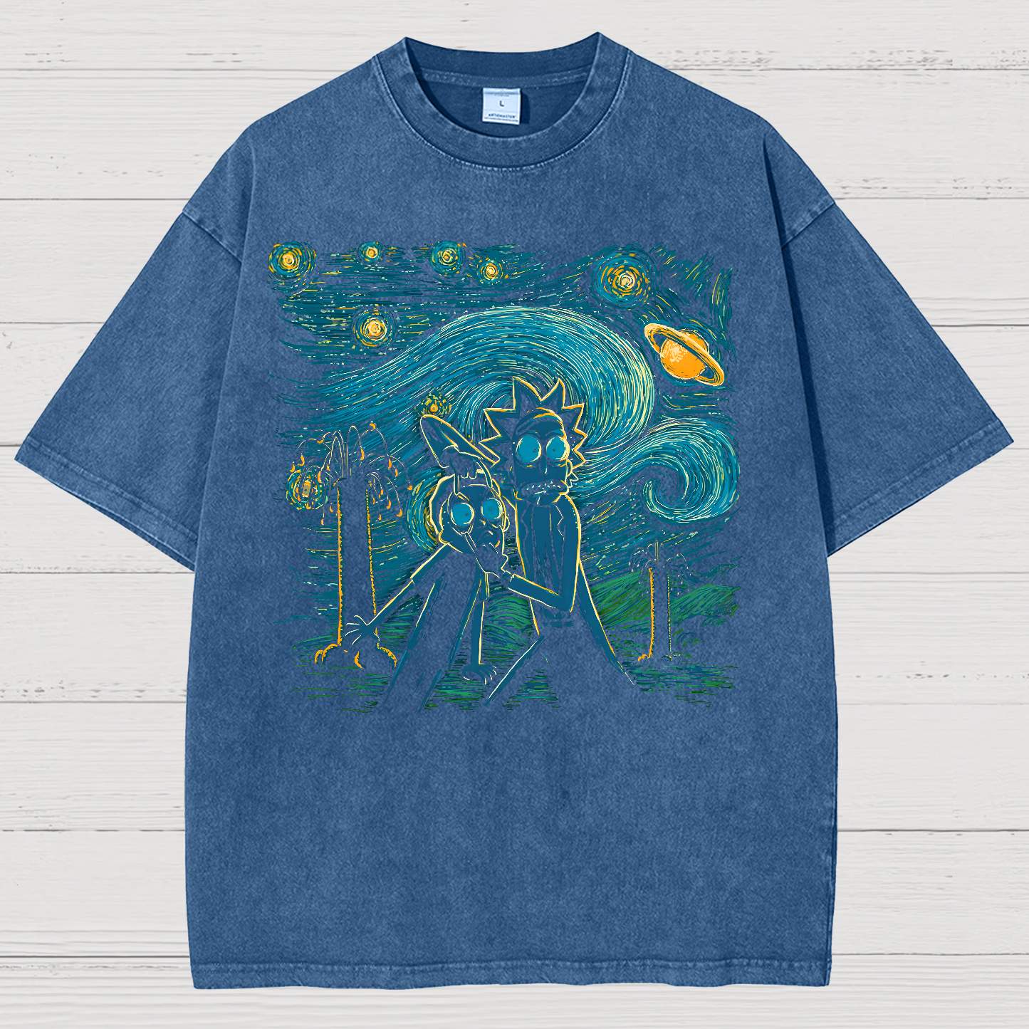 Star Science Vintage Distressed T-shirt