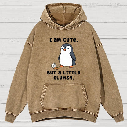 Little Clumsy Vintage Distressed Hoodie