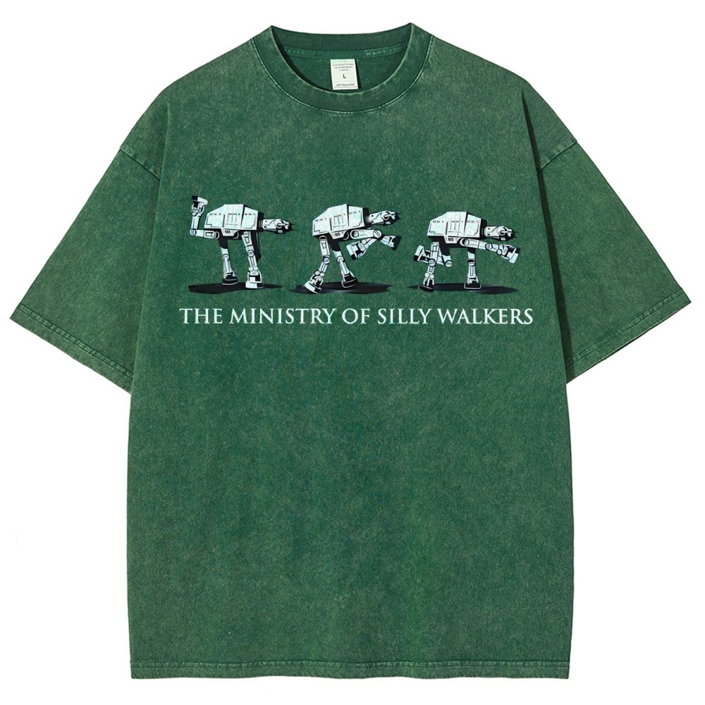 The Ministry Of Silly Walkers Vintage Distressed T-shirt
