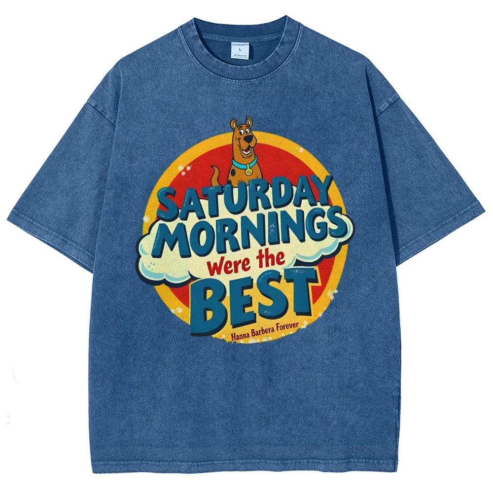 80s Saturday Morning Vintage Distressed T-shirt