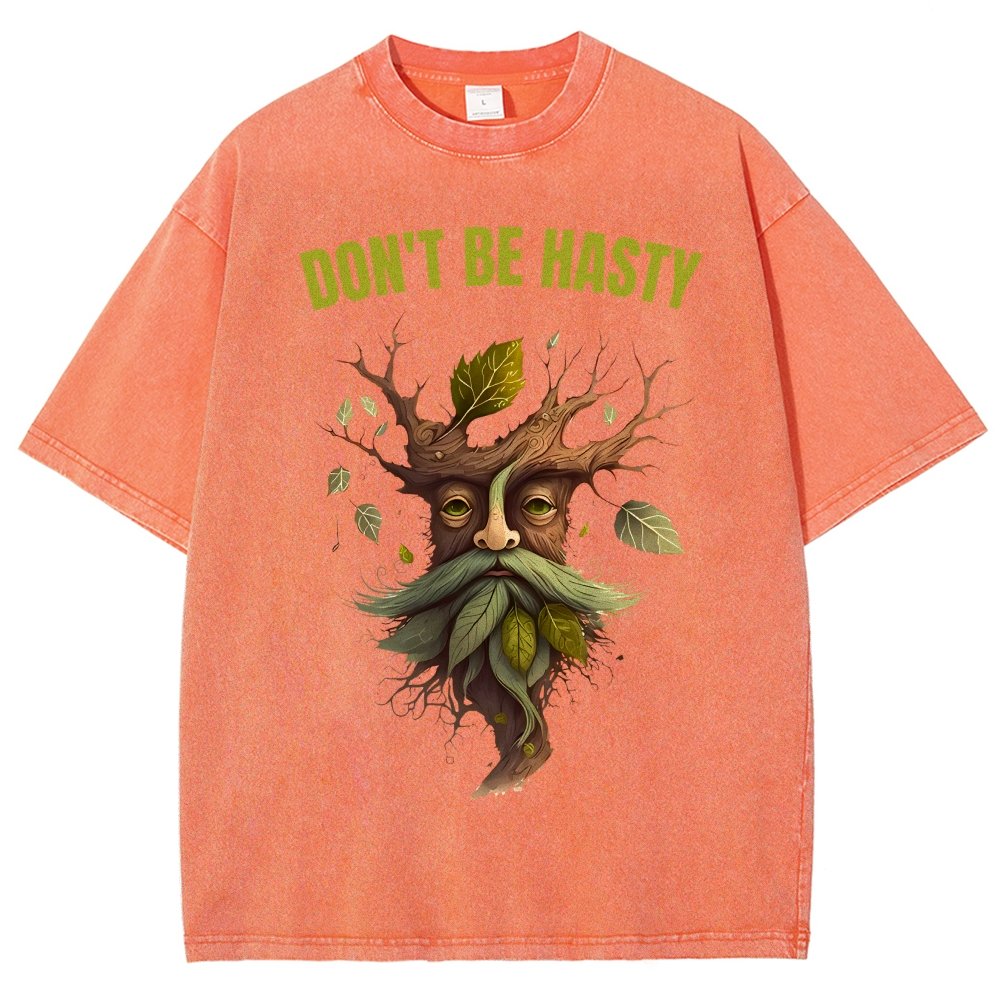 Dont be Hasty - Fantasy Vintage Distressed T-shirt