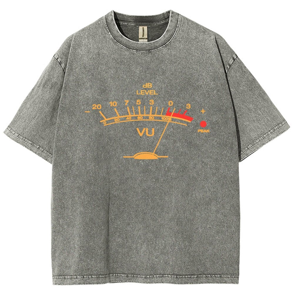 Vinyl Lovers Vintage Distressed T-shirt 2509000199