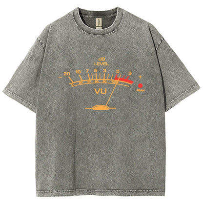 Vinyl Lovers Vintage Distressed T-shirt 2509000199