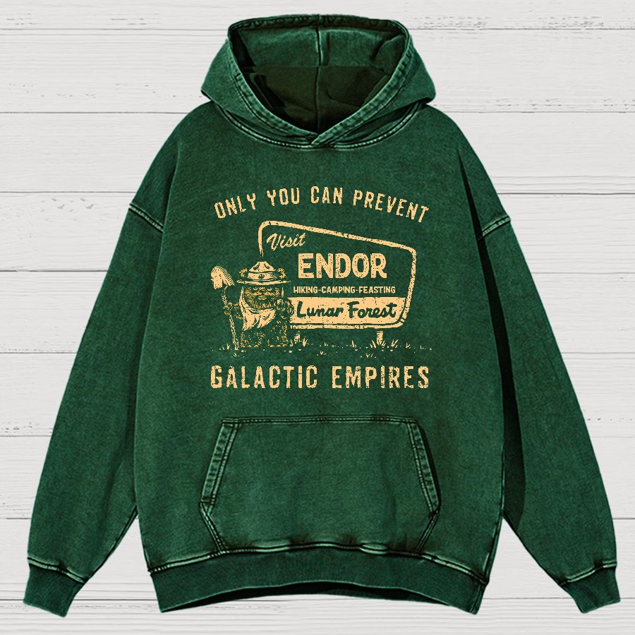 Only You Can Prevent Cosmic Kingdoms Vintage Distressed Hoodie