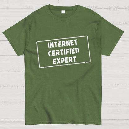 Internet Certified Expert Geek T-Shirt
