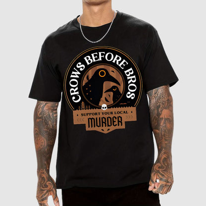 Crows Before Bros Geek T-Shirt