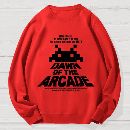 Dawn of the Arcade Geek Cotton Sweatshirt