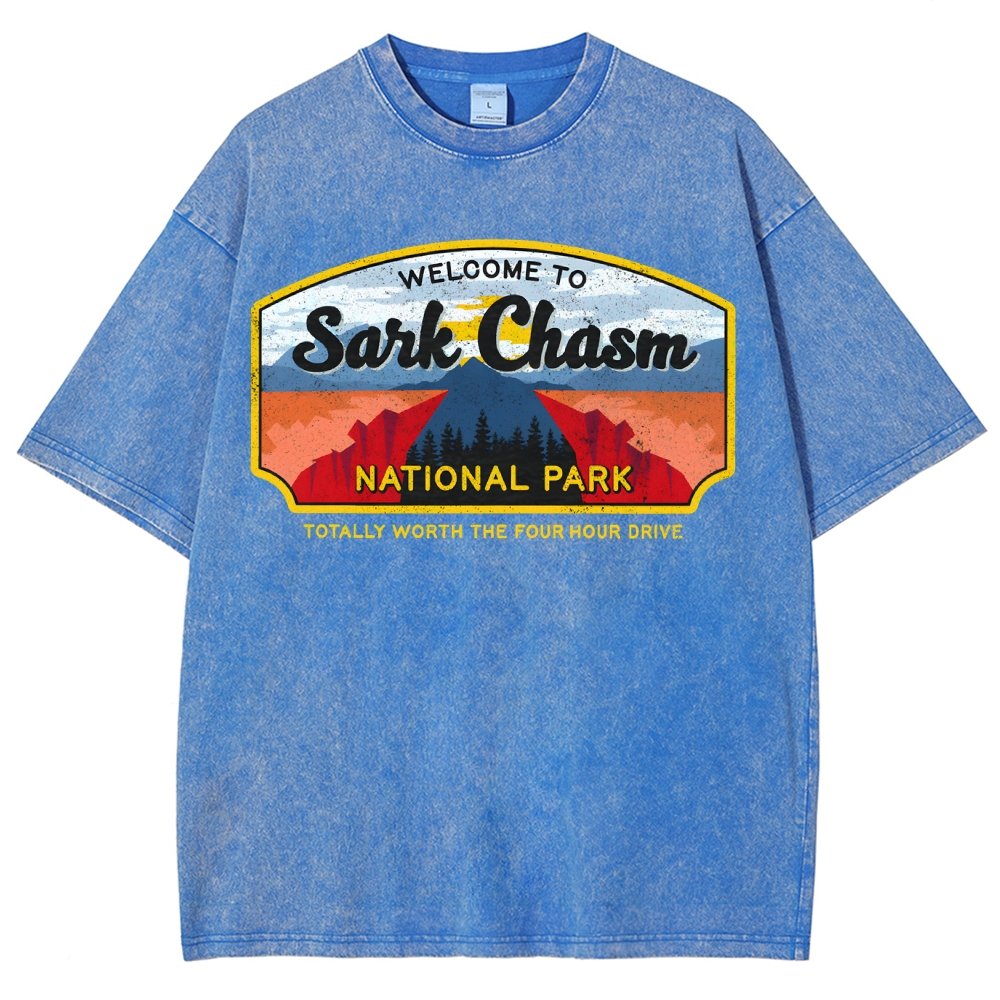 Welcome To Sarcasm Remix Vintage Distressed T-shirt