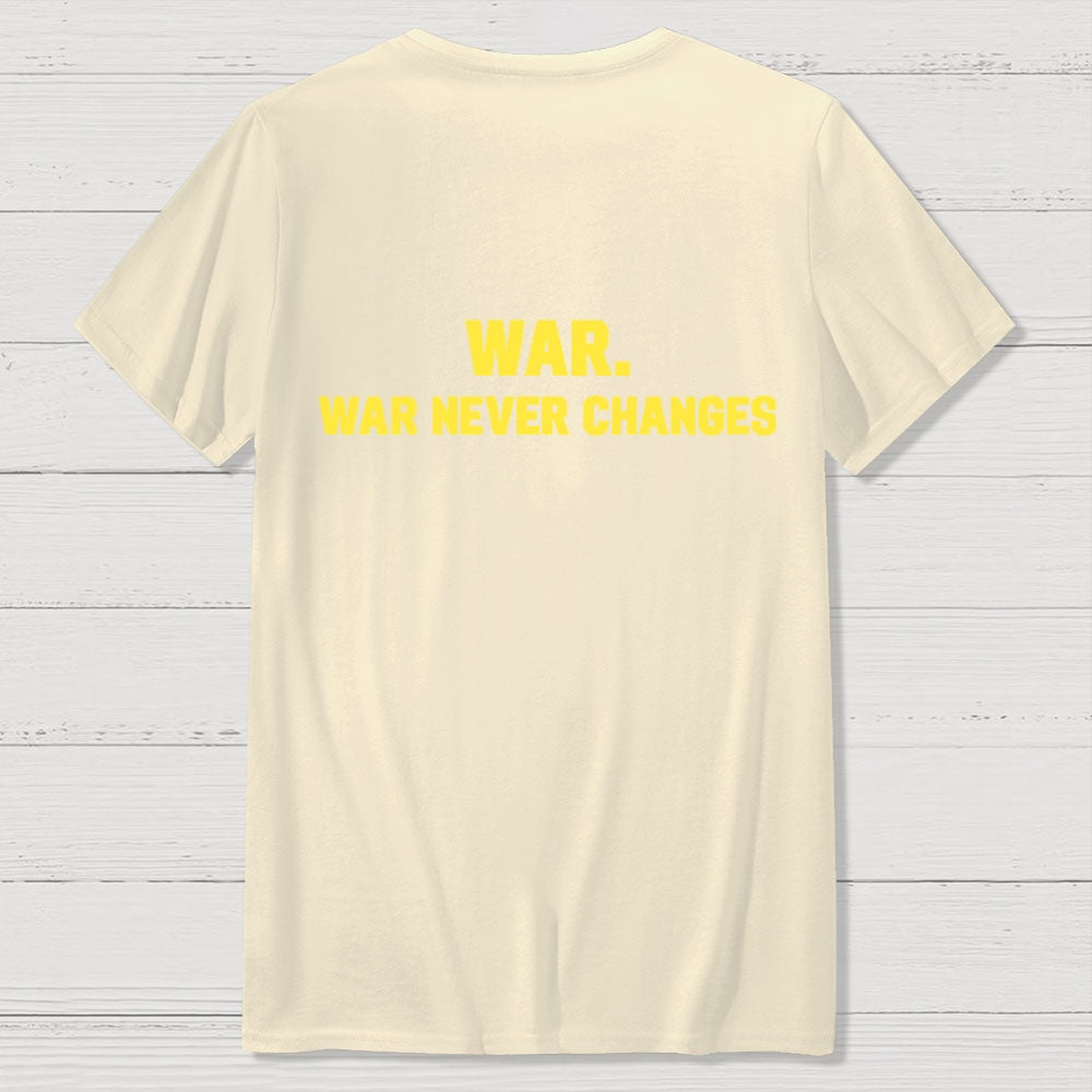 Eternal War Front And Back Printing Geek T-Shirt