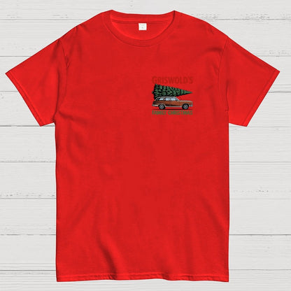 Holiday Family Christmas Front And Back Printing Geek T-Shirt