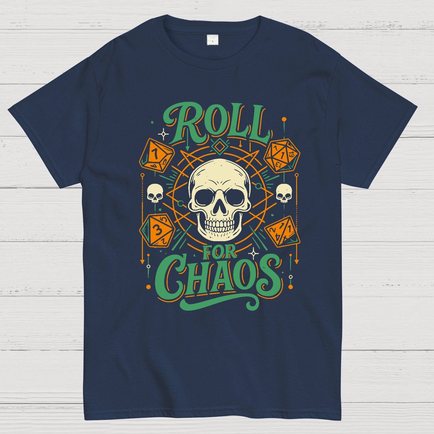 Roll For Chaos Geek T-Shirt