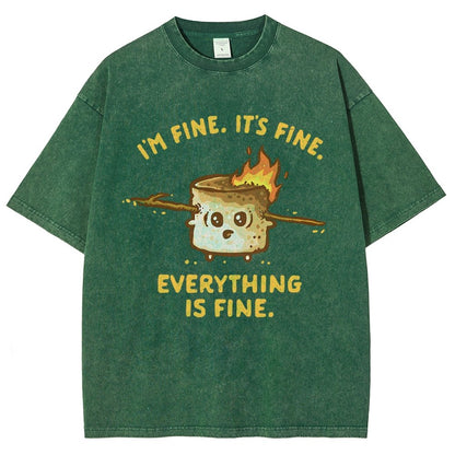 A Fine Camping Trip Vintage Distressed T-shirt