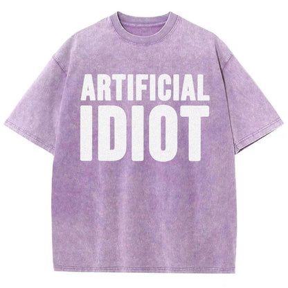 Artificial Idiot Vintage Distressed T-shirt