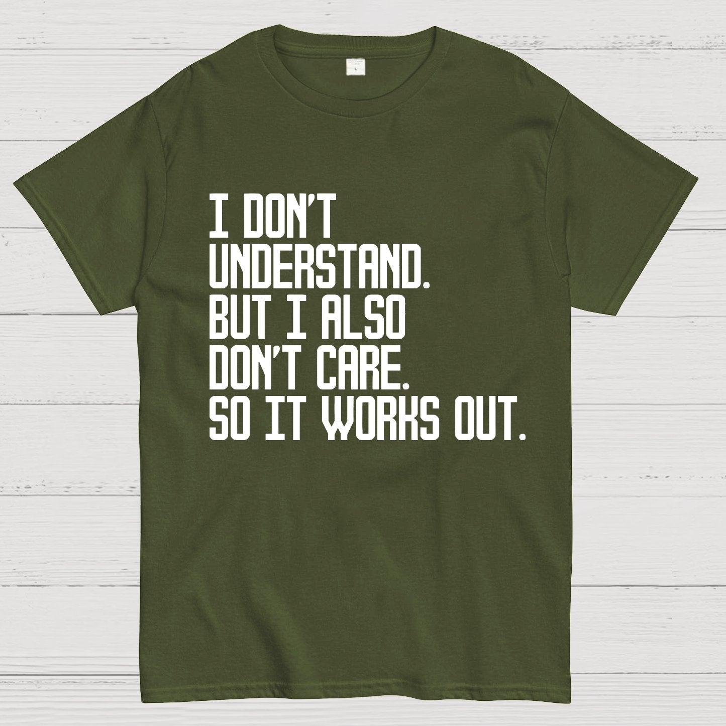 I Don't Understand Geek T-Shirt