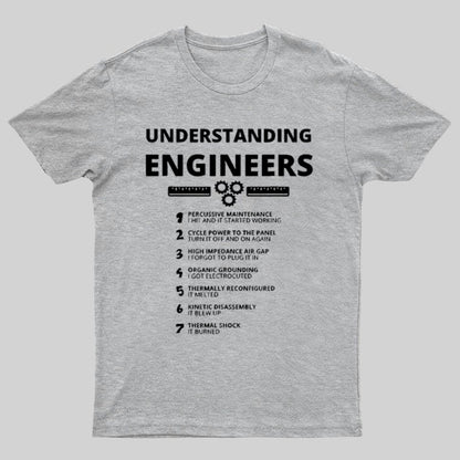 Understanding Engineers Geeky T-Shirt