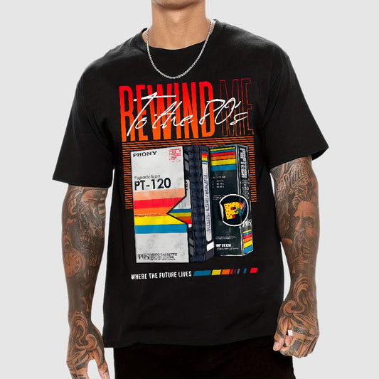 Rewind Me to The 80's Geek T-Shirt