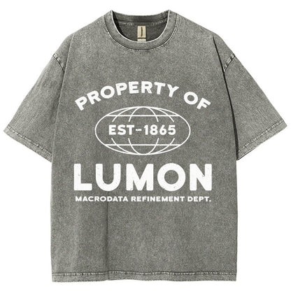 Property of Lumon Vintage Distressed T-shirt