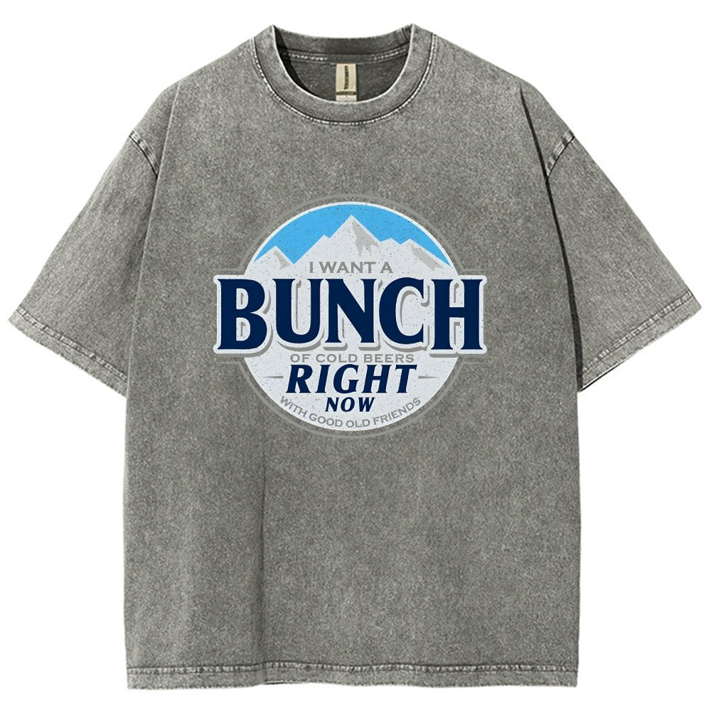 Cold Beers and Friends Right Now! Vintage Distressed T-shirt