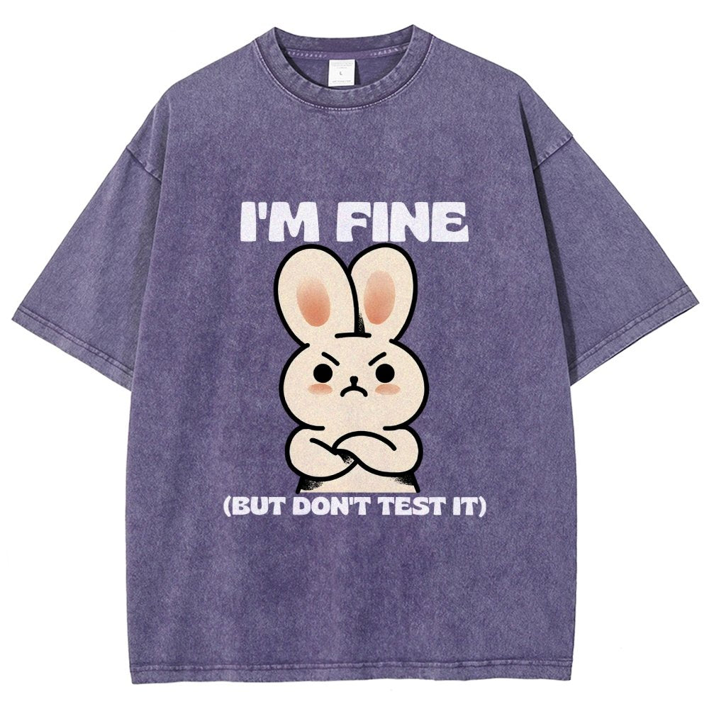 I'm Fine... Vintage Distressed T-shirt