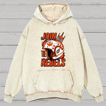 You Must Join Vintage Distressed Hoodie