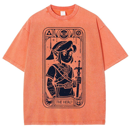 The New Tarot Hero Vintage Distressed T-shirt
