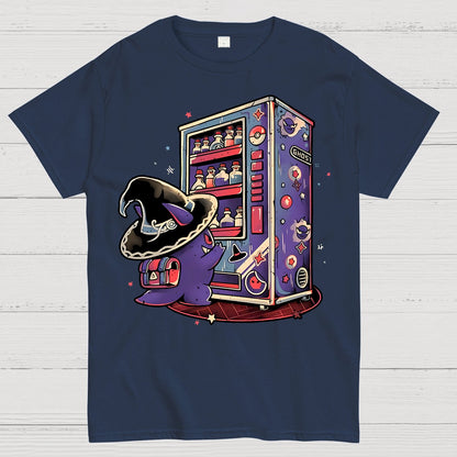Ghost Vending Machine Geek T-Shirt