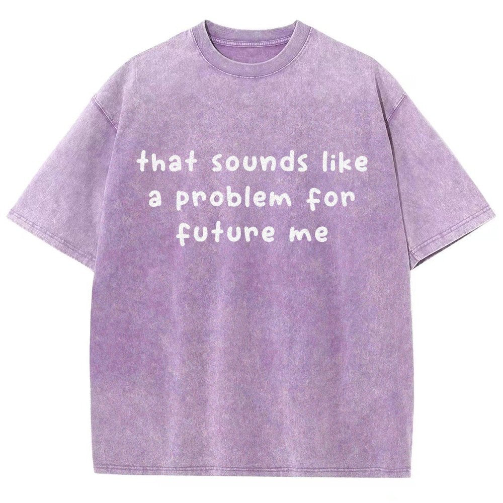 Future Problem Vintage Distressed T-shirt
