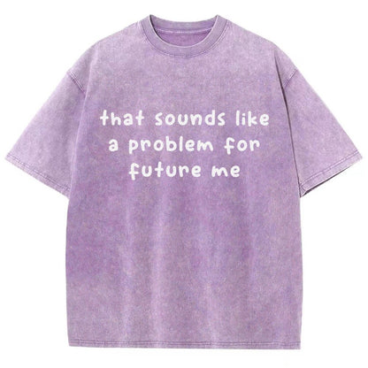 Future Problem Vintage Distressed T-shirt