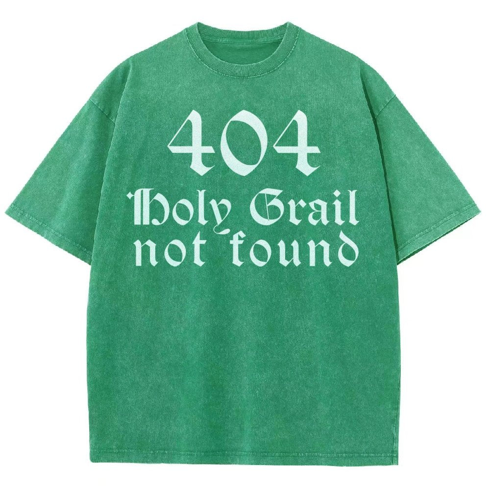 Holy Grail Not Found Vintage Distressed T-shirt