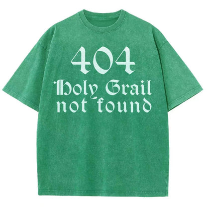 Holy Grail Not Found Vintage Distressed T-shirt