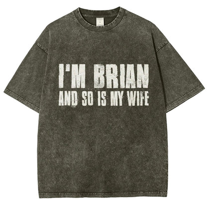 I'm Fred And So Is My Wife Vintage Distressed T-shirt