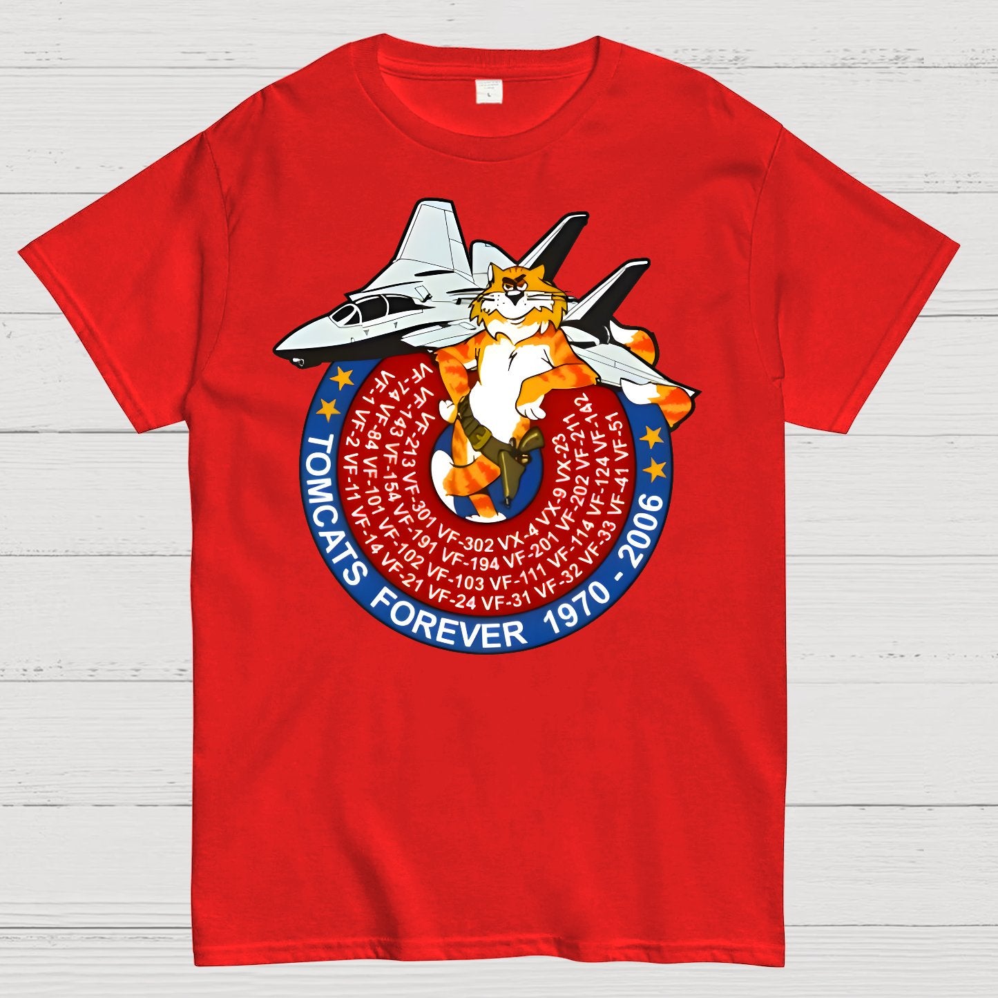 F-14 Tomcat - Tomcats Forever 1970 Geek T-Shirt