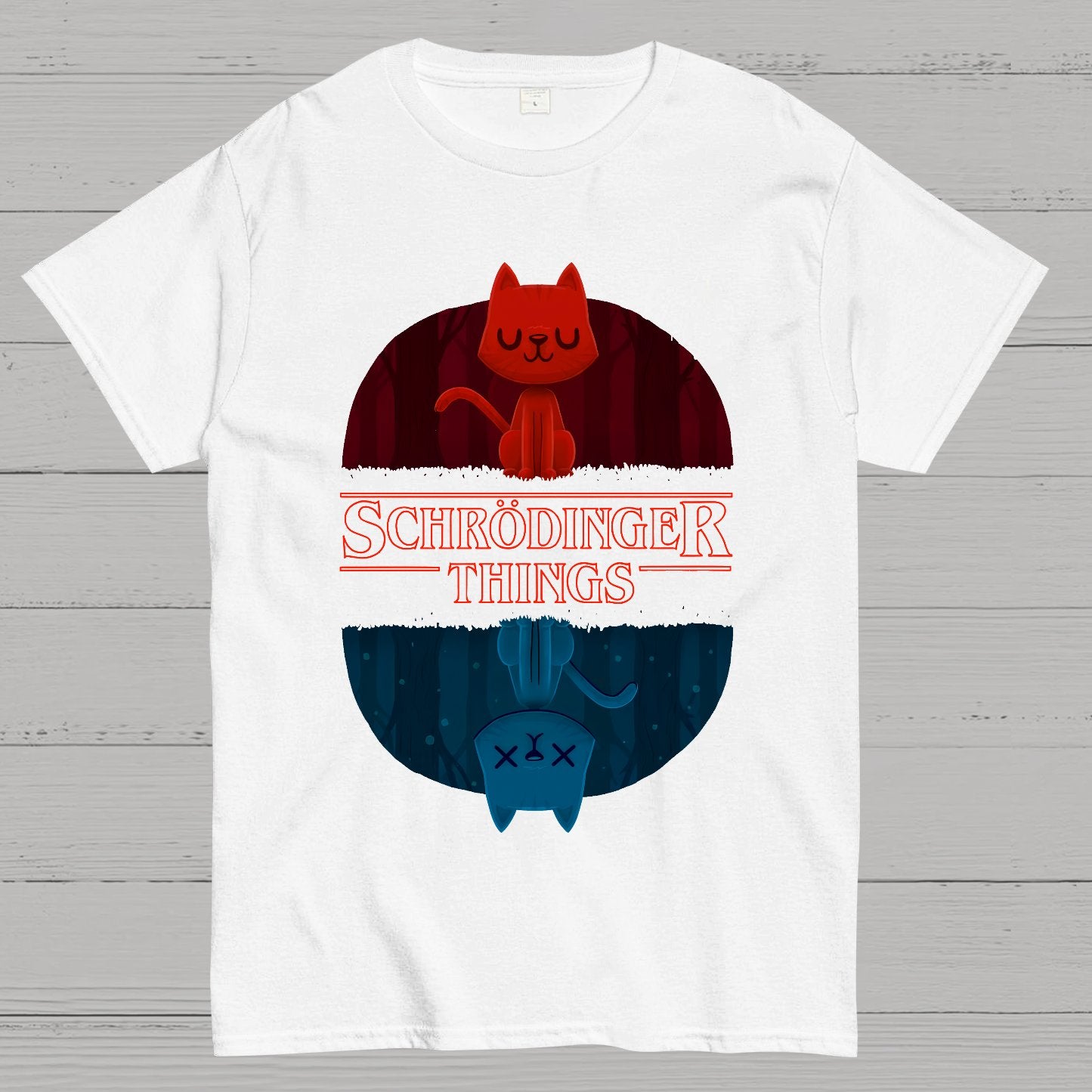 Schrödinger Things. A Perfect Geeky T-Shirt