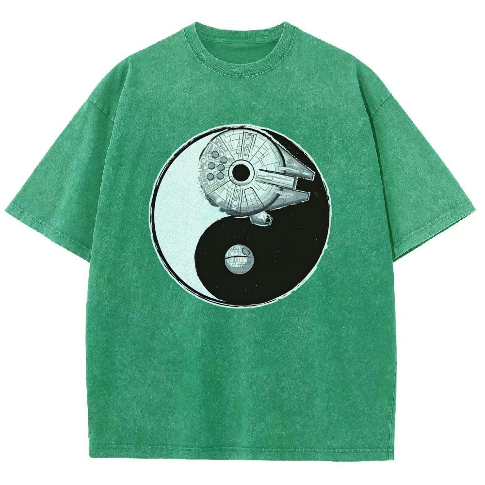 Balance Of The Energy Vintage Distressed T-shirt