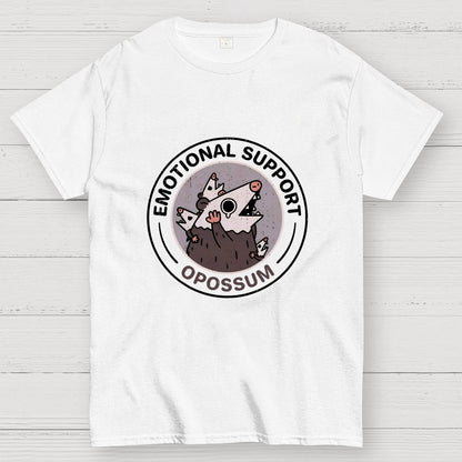 Emotional Support Possum Geek T-Shirt