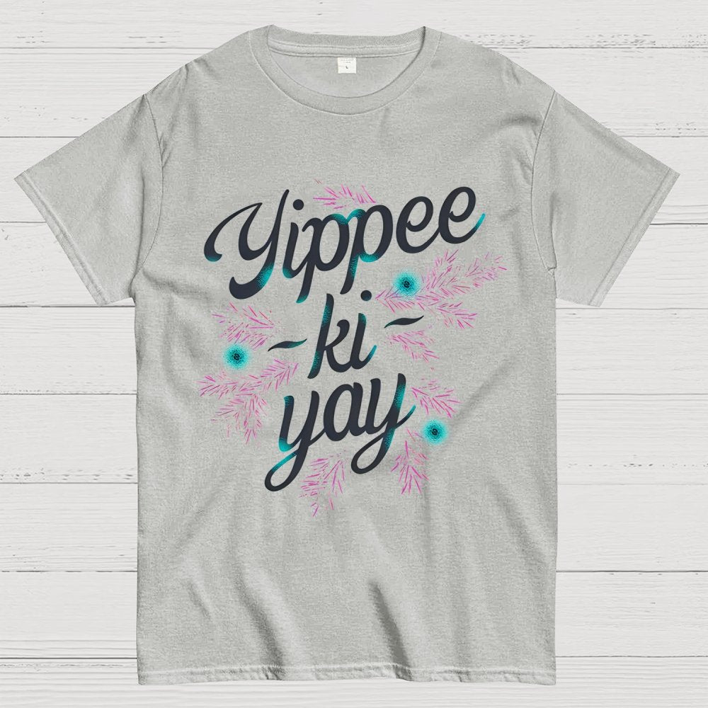 Yippee-Ki-Yay Mother   F***er！Front And Back Printing Geek T-Shirt