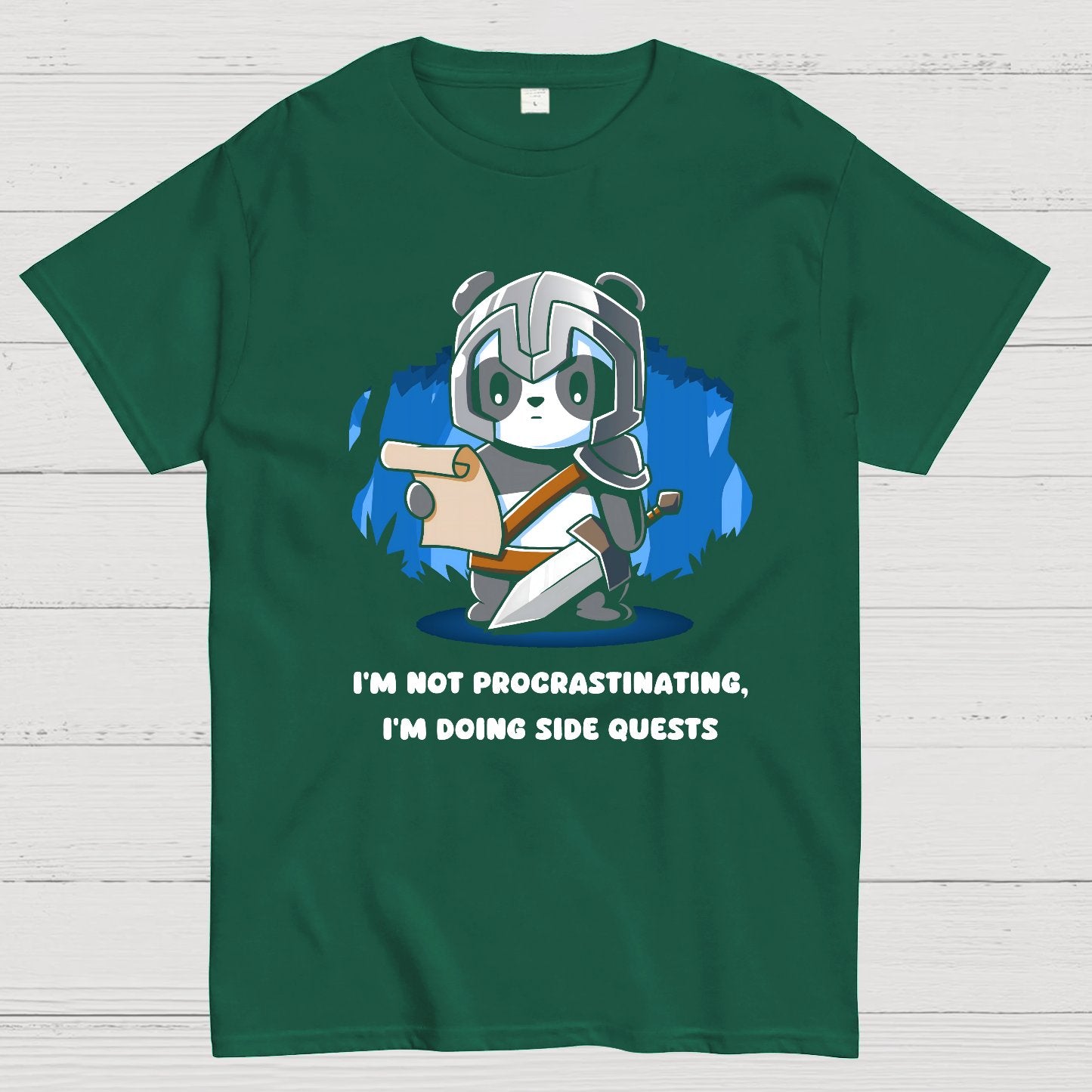 I'm Not Procrastinating It's A Side Quest Geek T-Shirt
