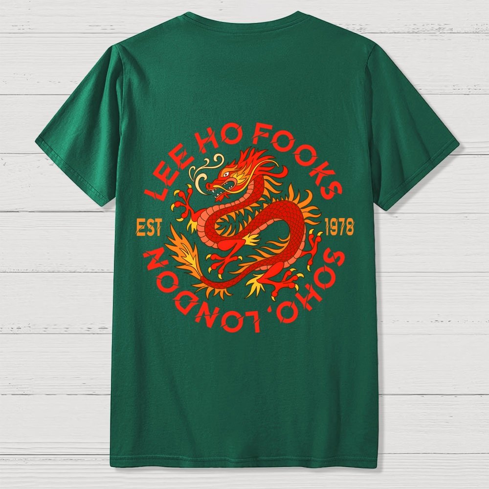 Mystery Town's (Werewolves of London) Back Printing Geek T-Shirt