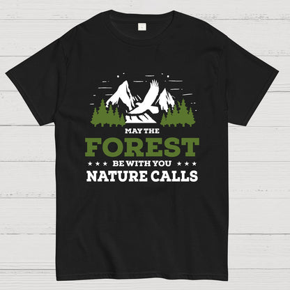 May The Forest Be With You, Breathe Naturally Geeky T-Shirt