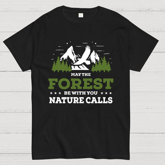 May The Forest Be With You, Breathe Naturally Geeky T-Shirt