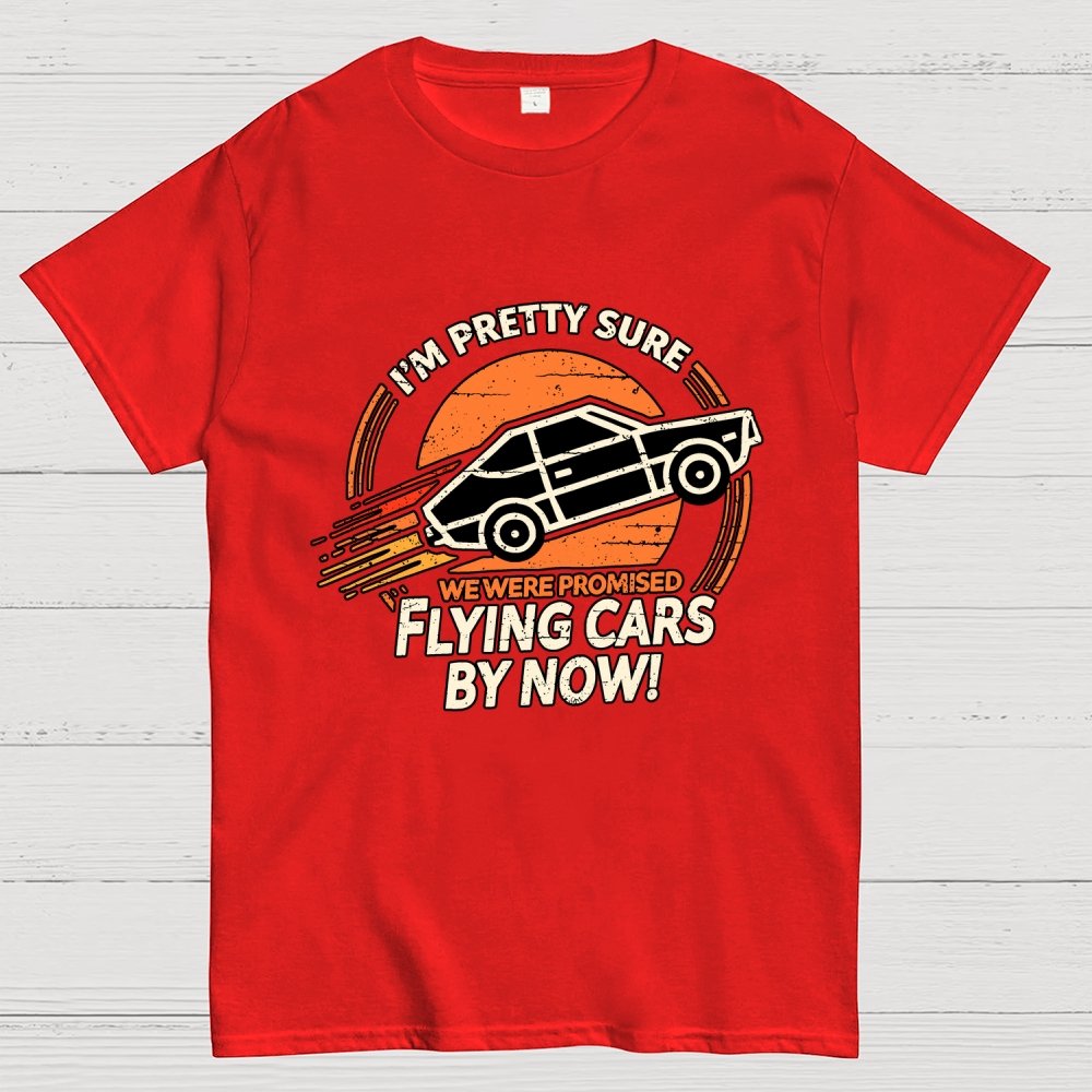 Flying Cars By Now Geek T-Shirt